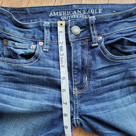 American Eagle Outfitters Straight Super Stretch Long 2 - Picture 12 of 13
